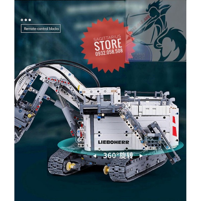 Lego Mouldking 13130 Lắp Ráp Xe Xúc Đất