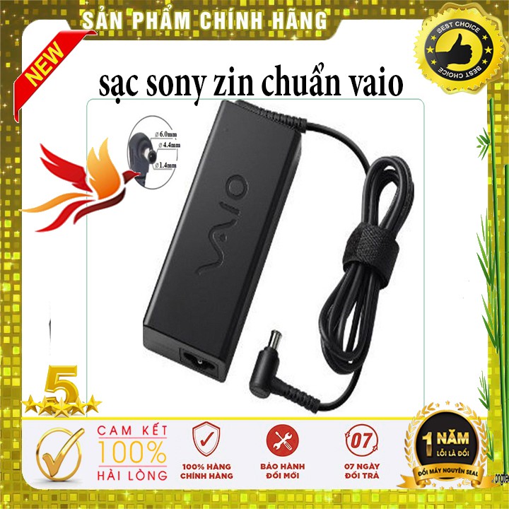 Sạc laptop SONY 19.5V 4.7A / 3.9A ZiN CHÍNH HÃNG CAO CẤP - sạc sony vaio - sạc sony