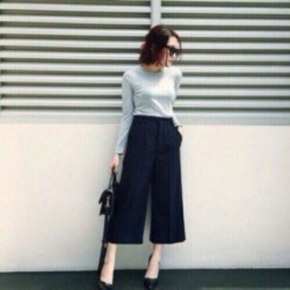 Quần suông lửng ống rộng cực xink