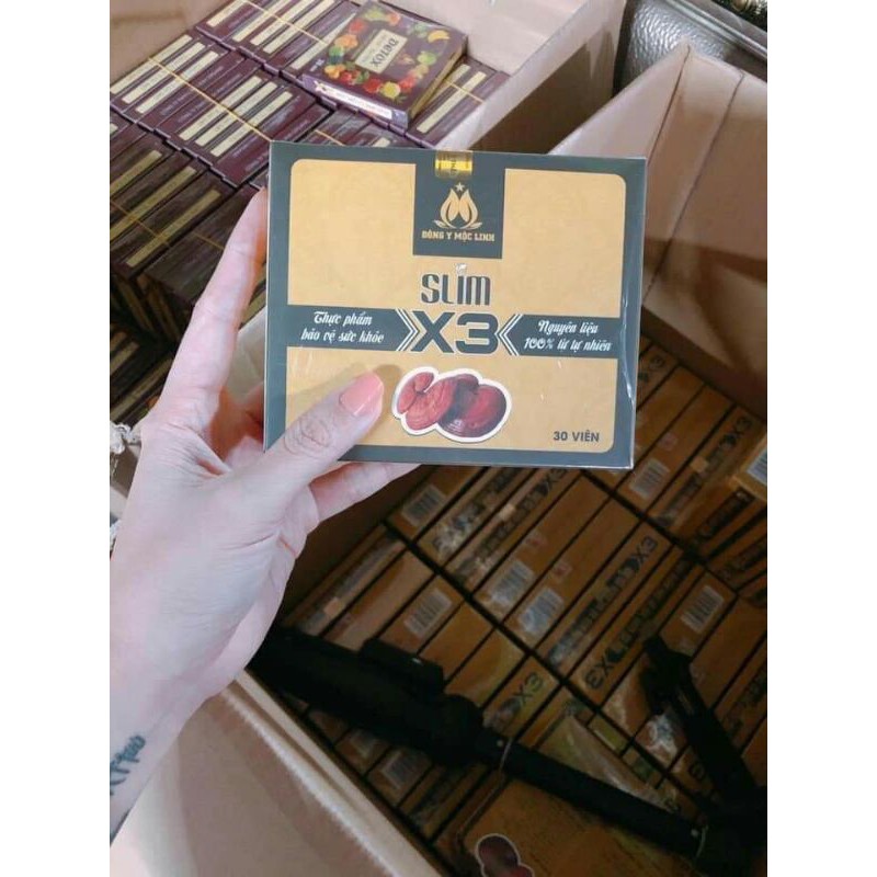 Giảm Cân Đông Y Mộc Linh X3 Mẫu Mới (hộp 30 viên)