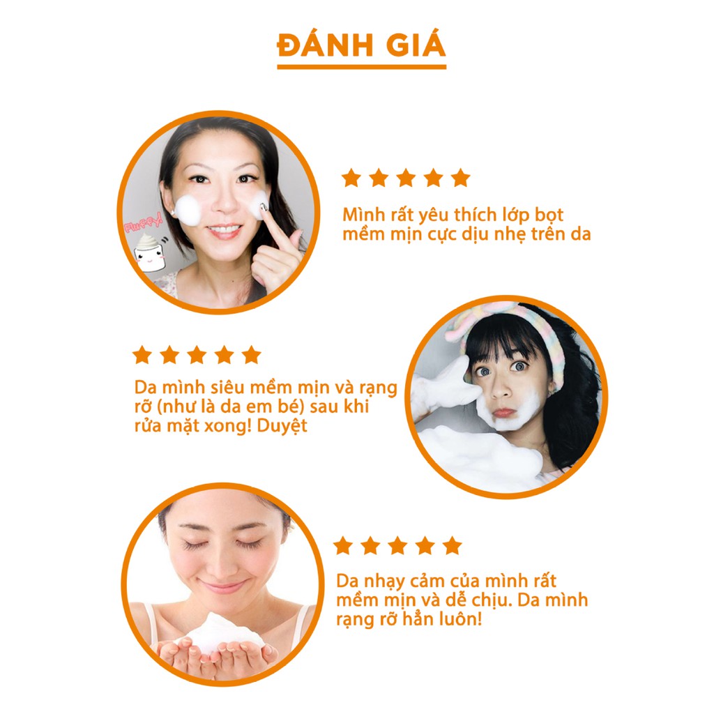 Sữa Rửa Mặt Garnier Tạo Bọt Dưỡng Sáng Làn Da Light Complete Vitamin C Whip Foam 50ml