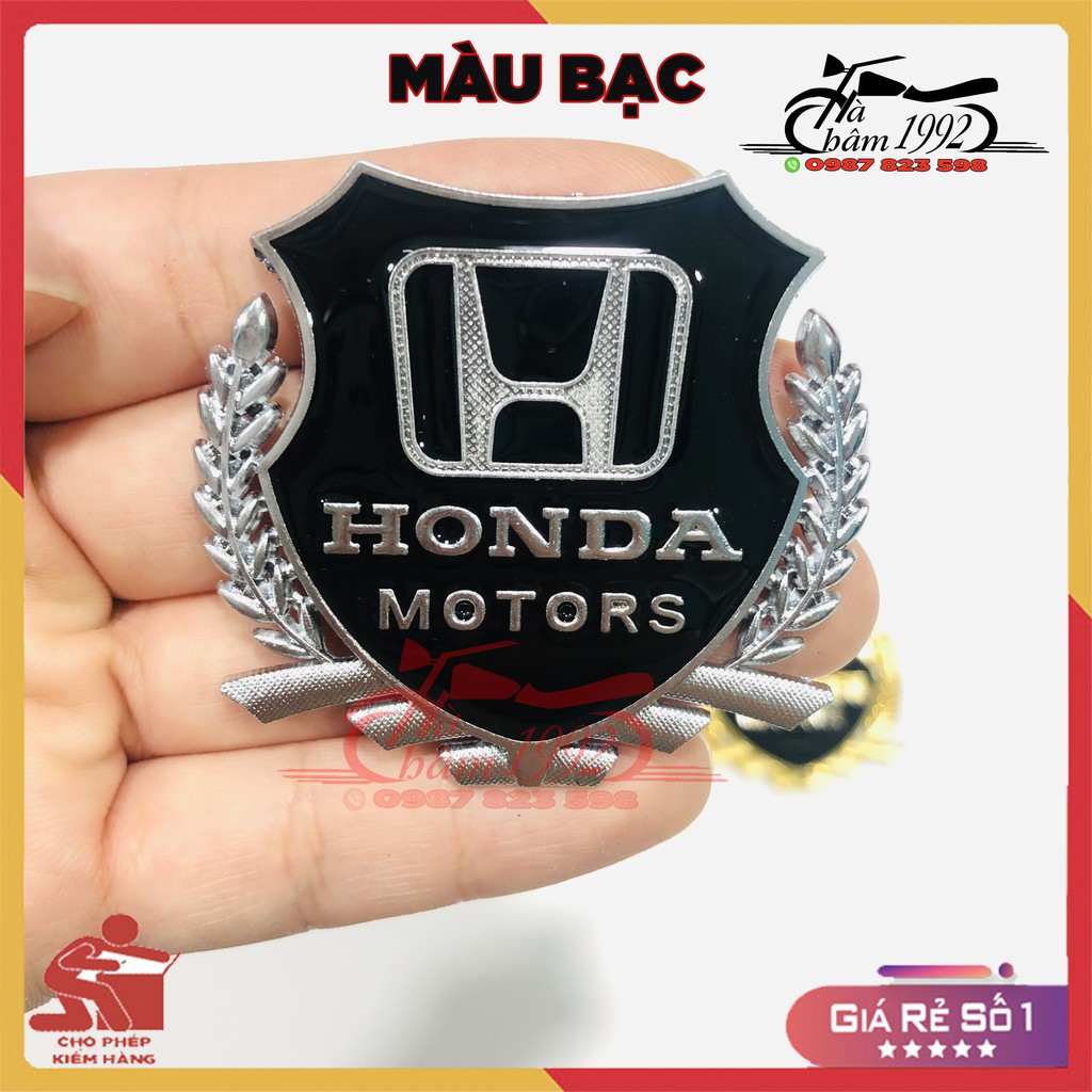 Logo Chữ Honda Gắn Xe máy Và Ô tô (Giá 1 Chiếc)