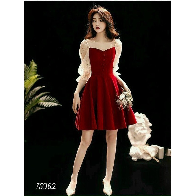 Đầm xoè phối lưới sao xinh xắn (RẺ NHẤT SHOPEE), tiểu thư thanh lịch, 4 size (HOT🔥) | BigBuy360 - bigbuy360.vn