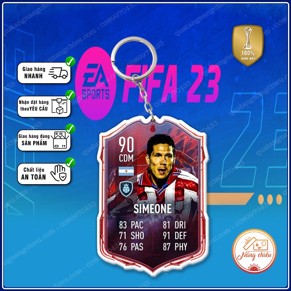 Móc khóa thẻ cầu thủ - Toure, Lucio, Crouch, Kuyt ☘️MÓC KHÓA THẺ CẦU THỦ☘️