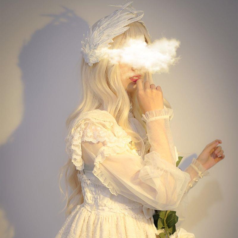 Kẹp Tóc Hình Cánh Thiên Thần Phong Cách Lolita