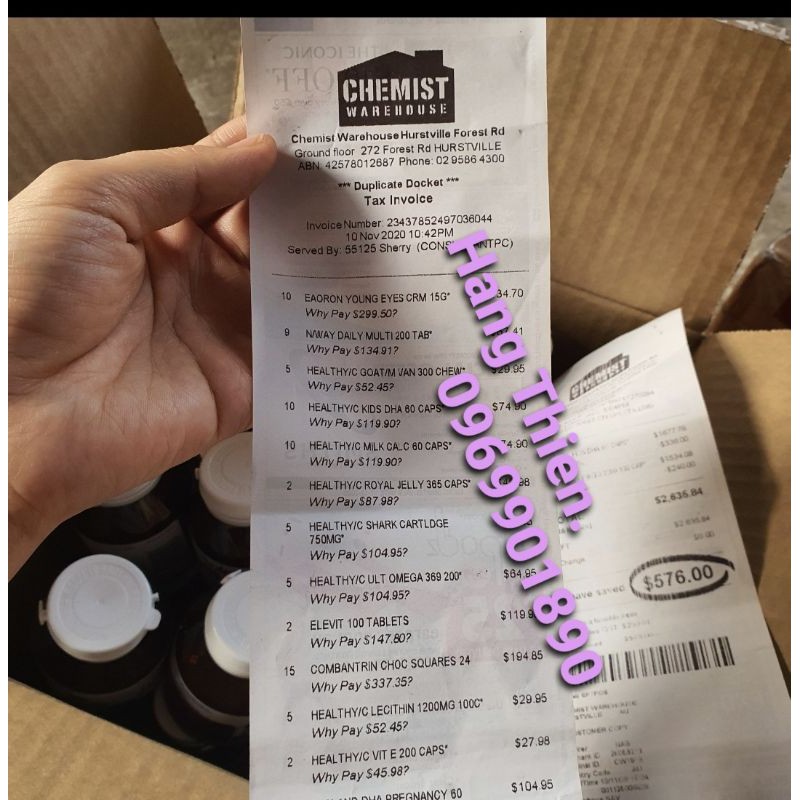 (Đủ bill) Sụn cá mập HealthyCare Shark Cartilage 750mg 200v