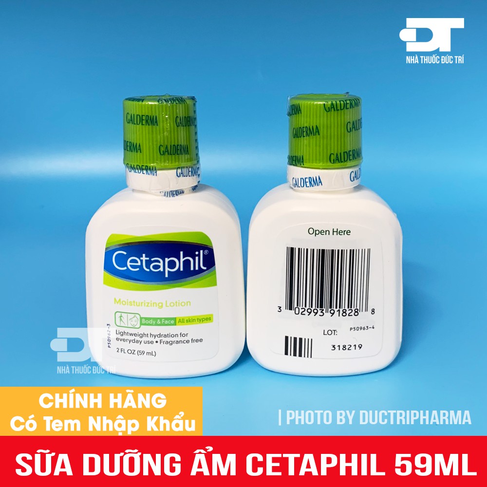 [NHẬP KHẨU] Sữa rửa mặt không xà phòng Cetaphil Gentle Skin Cleanser - 59ml/125ml/250ml/473ml/500ml