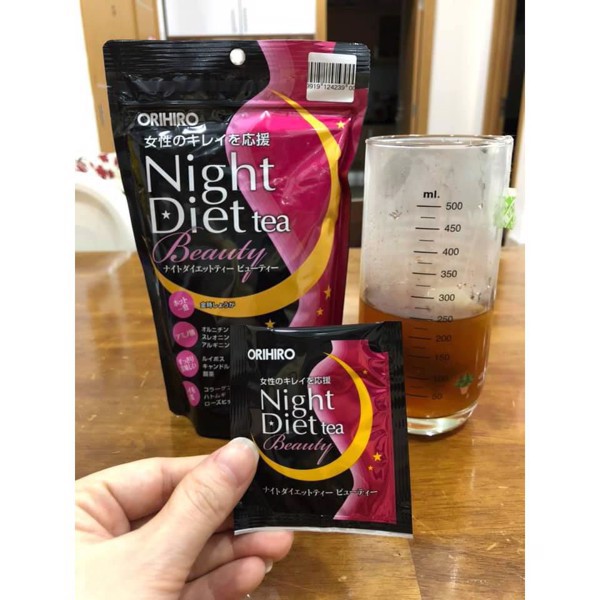 Trà Giảm Cân Orihiro Night Diet Tea 20 Gói, 24 Gói & 60 Gói Nội Địa Nhật