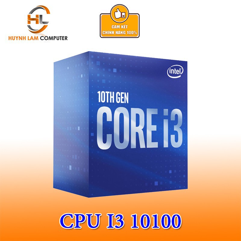CPU Intel Core i3 10100 3.6GHz turbo up to 4.3GHz, 4 nhân 8 luồng Chính hãng Viễn Sơn phân phối | BigBuy360 - bigbuy360.vn