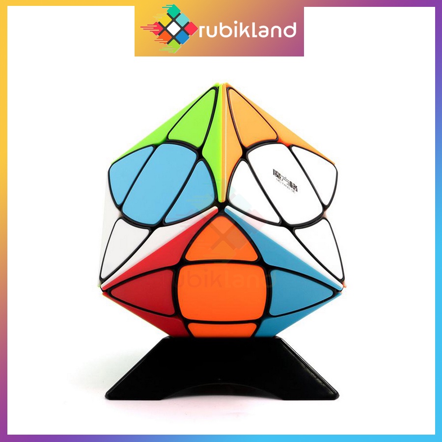 Rubik Biến Thể QiYi Super Ivy Cube Stickerless Cao Cấp Rubic Không Viền Đồ Chơi Trí Tuệ Trẻ Em