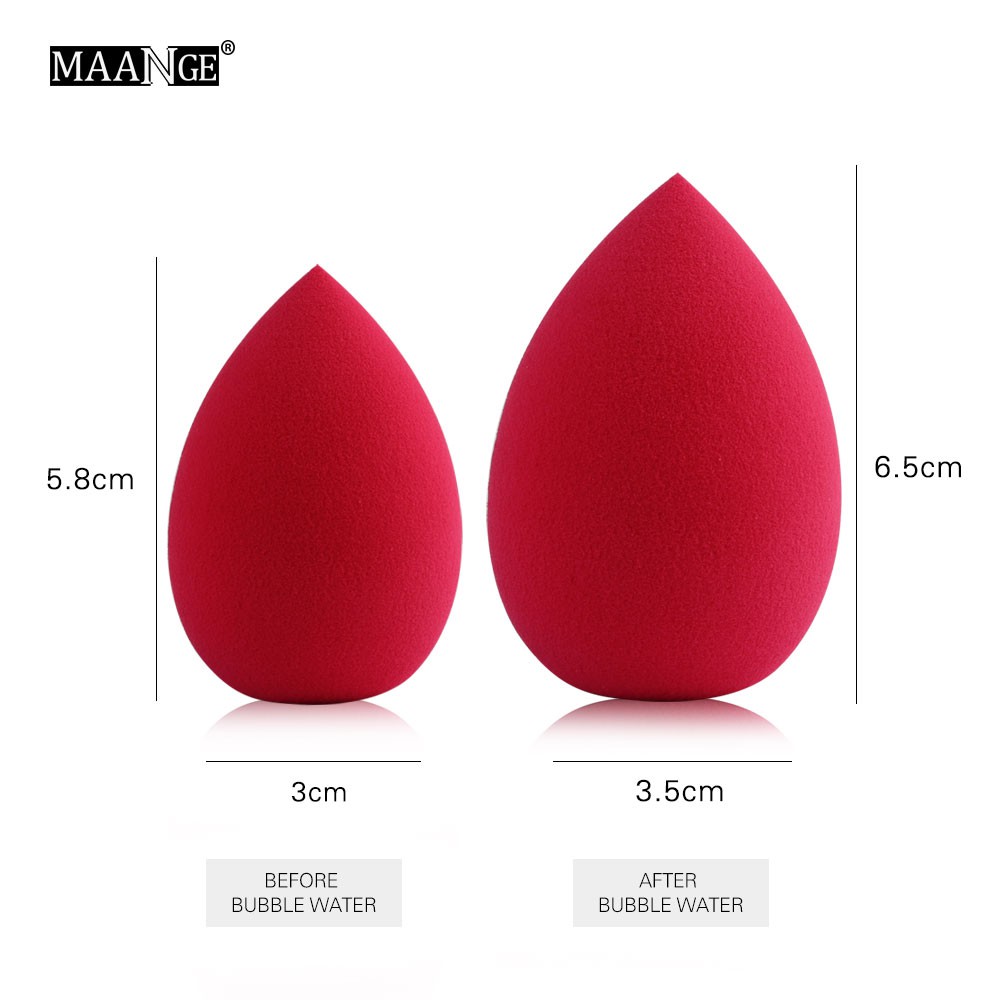 Bộ 2 mút tán kem nền MAANGE trang điểm tiện dụng