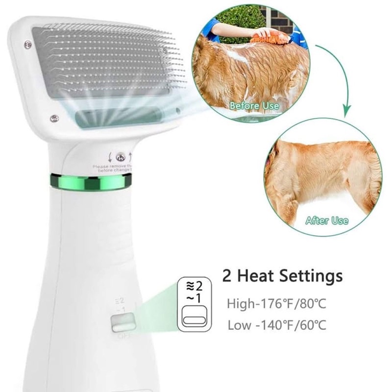 Lược Sấy 2in1 Cầm Tay cho chó mèo