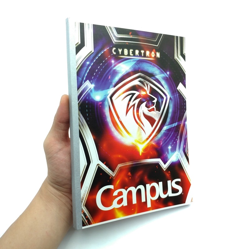 Vở Cybertron B5 Kẻ Ngang Có Chấm 200 Trang ĐL 70g/m2 - Campus NB-BCBT200 (Mẫu Màu Giao Ngẫu Nhiên)