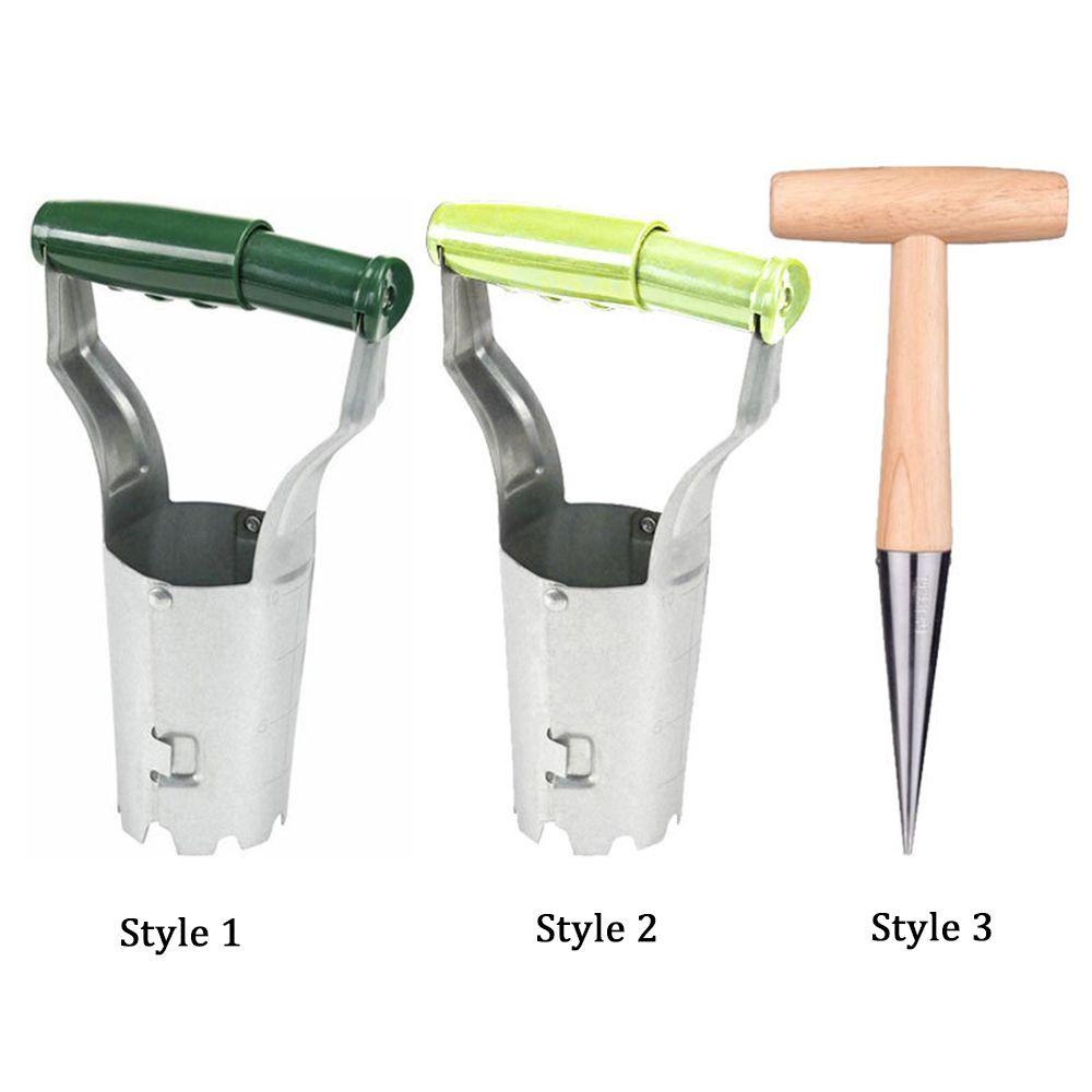 Qinjue Dụng Cụ Gieo Hạt Giống Cầm Tay Bằng Thép Không Gỉ Dễ Sử Dụng