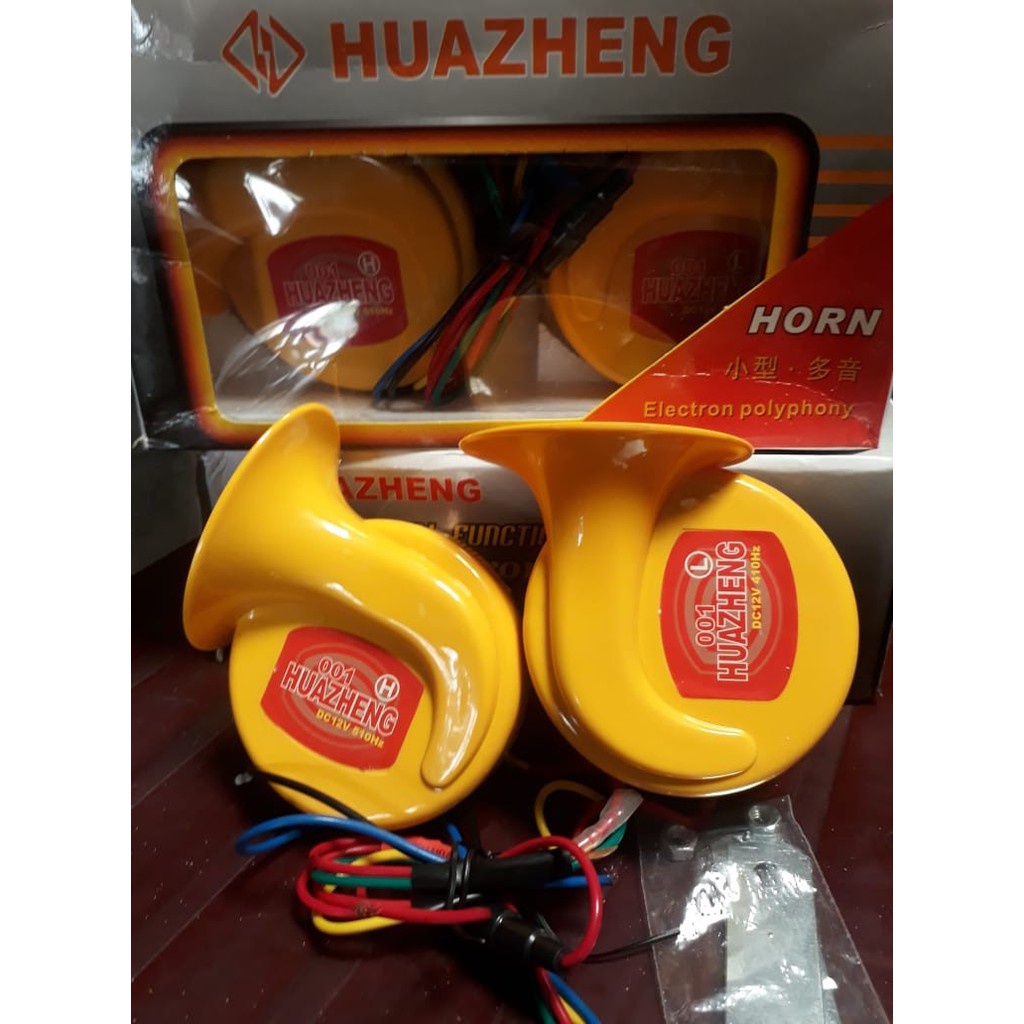 Đôi còi ngân huazheng có cả 12v và 24v