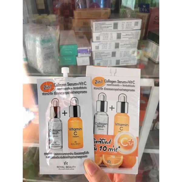 Hộp 6 Gói Serum Collagen Vit c Thái