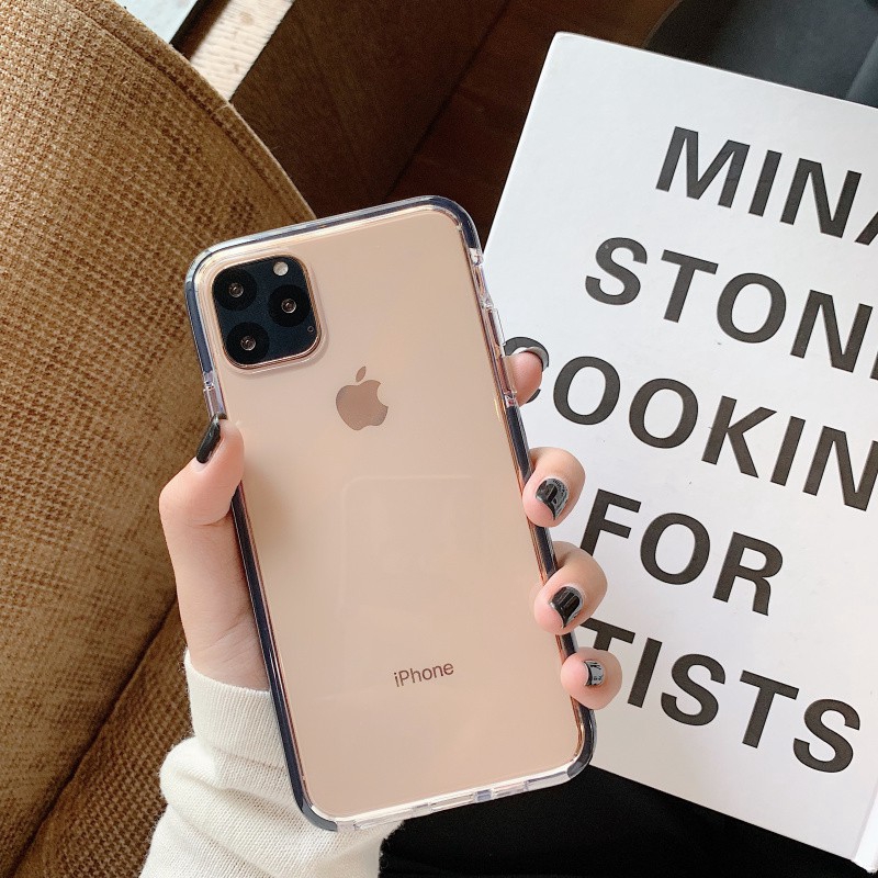 Ốp Điện Thoại Silicon Mềm Trong Suốt Chống Sốc Chống Va Đập Cho Iphone 11 11pro Max X Xr Xs Xs Max 6 6s 7 8 Plus | BigBuy360 - bigbuy360.vn