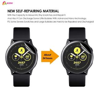 Set 3 miếng dán TPU Hydrogel bảo vệ màn hình cho đồng hồ Galaxy Watch Active SM-R500 kèm phụ kiện