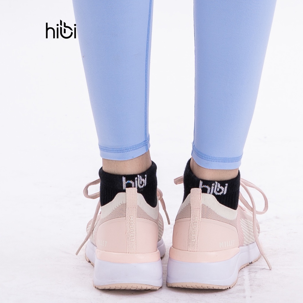 Tất thể thao cổ ngắn Hibi Sports A011 Cotton chống hôi chân, loại có đệm và bo ôm chân chống trượt