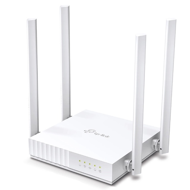 Phát Wifi TP-Link Archer C24 Chính hãng (4 anten, 733Mbps, 2 băng tần, Repeater, 4LAN). VI TÍNH QUỐC DUY