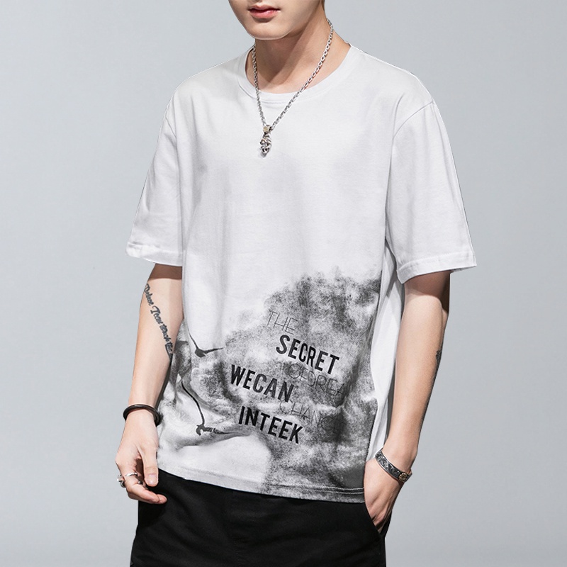 Áo thun nam UNIFUN mã TT56.0 Áo tay lỡ nam form rộng thể thao cộc tay đẹp hè thu dáng ngắn tay