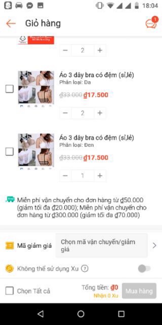 Combo khách đặt