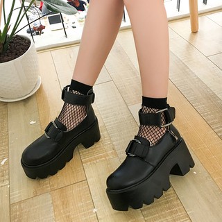 Giày đế cao phong cách lolita cá tính mã K51