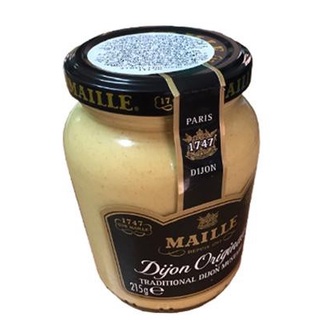 Mù tạt vàng Dijon hiệu Maille 215ml