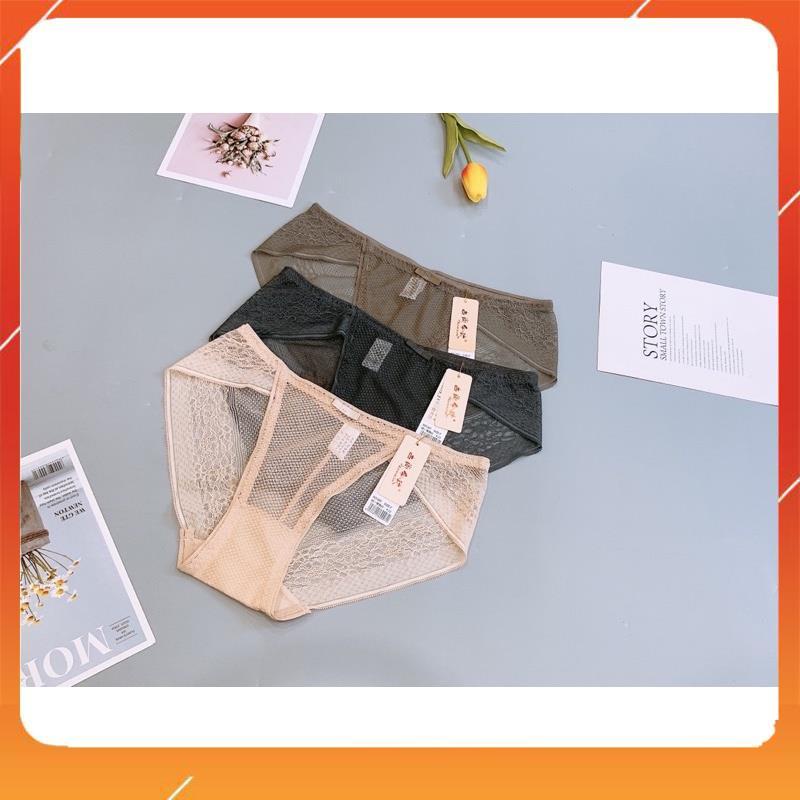 Quần lót nữ ren cao cấp nhẹ tênh thoáng mát cách điệu sang chảnh Q2070