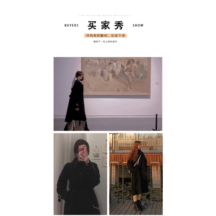 Áo Khoác Len Hai Mặt Dáng Rộng Thời Trang Thu Đông Hàn Quốc Cho Nữ 2021 | BigBuy360 - bigbuy360.vn