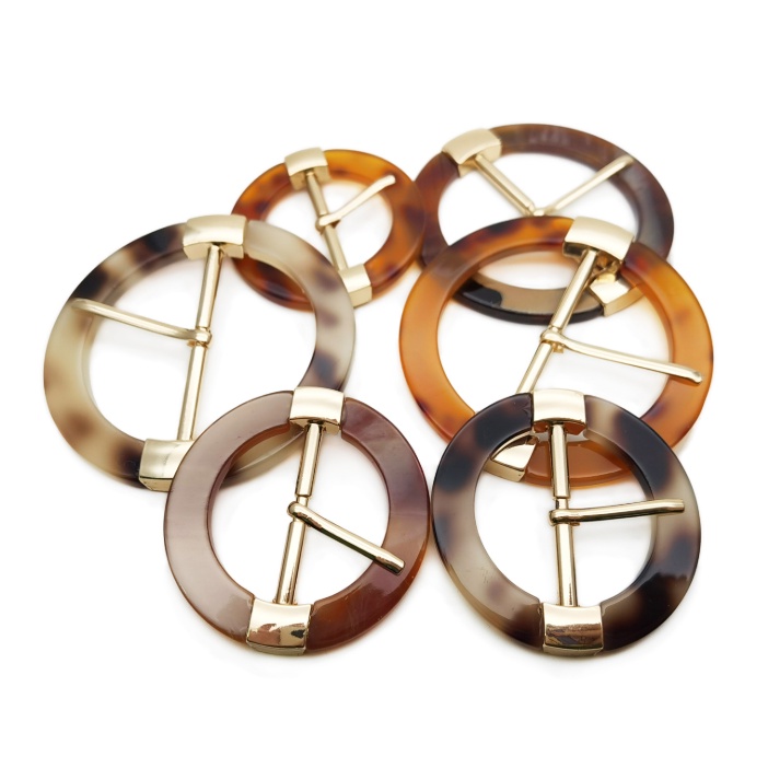 1 Chiếc Khóa Thắt Lưng Áo Khoác Hình Tròn