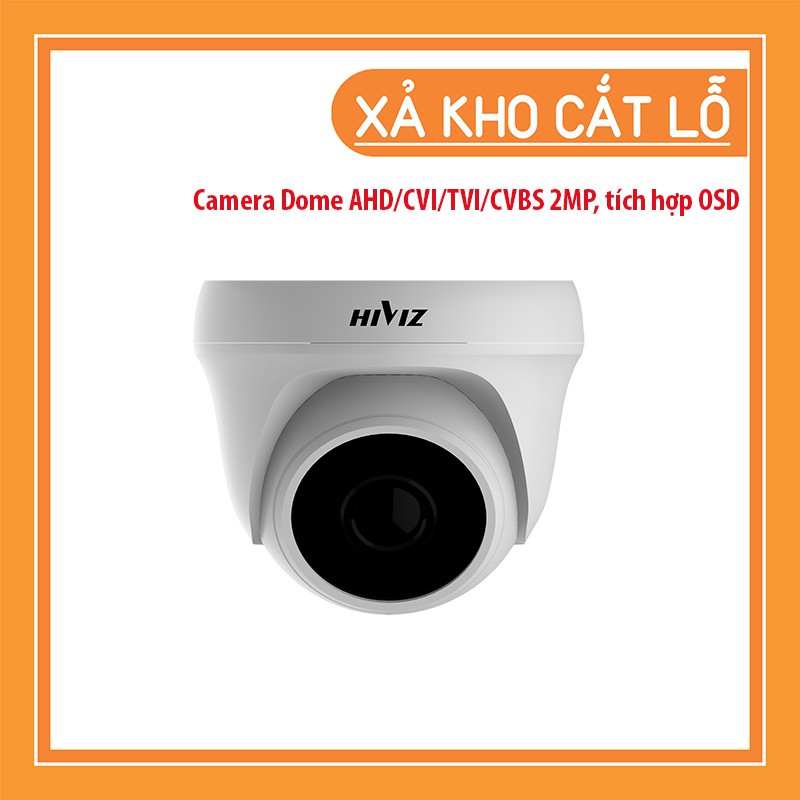 Camera HIVIZ TVI 2.0MP HIVIZ D02E2L-I2 2.0M tương thích mọi đầu ghi (không phải camera wifi)) | BigBuy360 - bigbuy360.vn