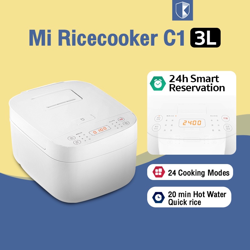 Nồi Cơm Điện Xiaomi Thông Minh Cao Tần C1 3L 650W RICE COOKER