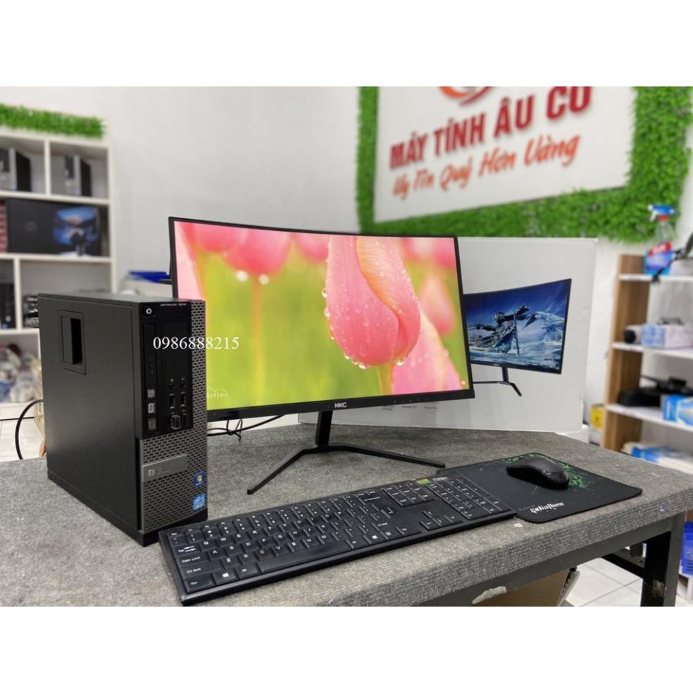 Bộ máy tính để bàn ( Core i5-3470/ Ram 8GB / SSD 256GB ) và Màn hình Cong HKC 24 inch - Bảo hành chính Hãng 24 tháng | BigBuy360 - bigbuy360.vn