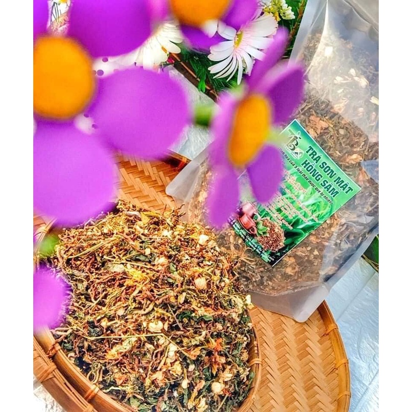 Trà sơn mật hồng sâm mix đúng chuẩn, thơm ngọt cực ngon, hàng chuẩn vị