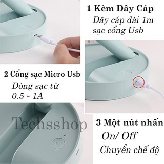 Quạt Tích Điện Đa Năng XM66, Pin 1200mAh, Có Thể Gấp Gọn Tiện Lợi