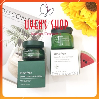 Kem dưỡng mắt trà xanh Innisfree Green Tea Seed Eye Cream 30Ml