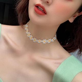 Vòng cổ hình hoa cúc xinh xắn cho nữ