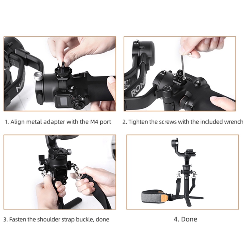 Dây đeo tay cầm chống rung cho D-JI RS 2/RSC 2/Ronsin-S/Ronin-SC | BigBuy360 - bigbuy360.vn