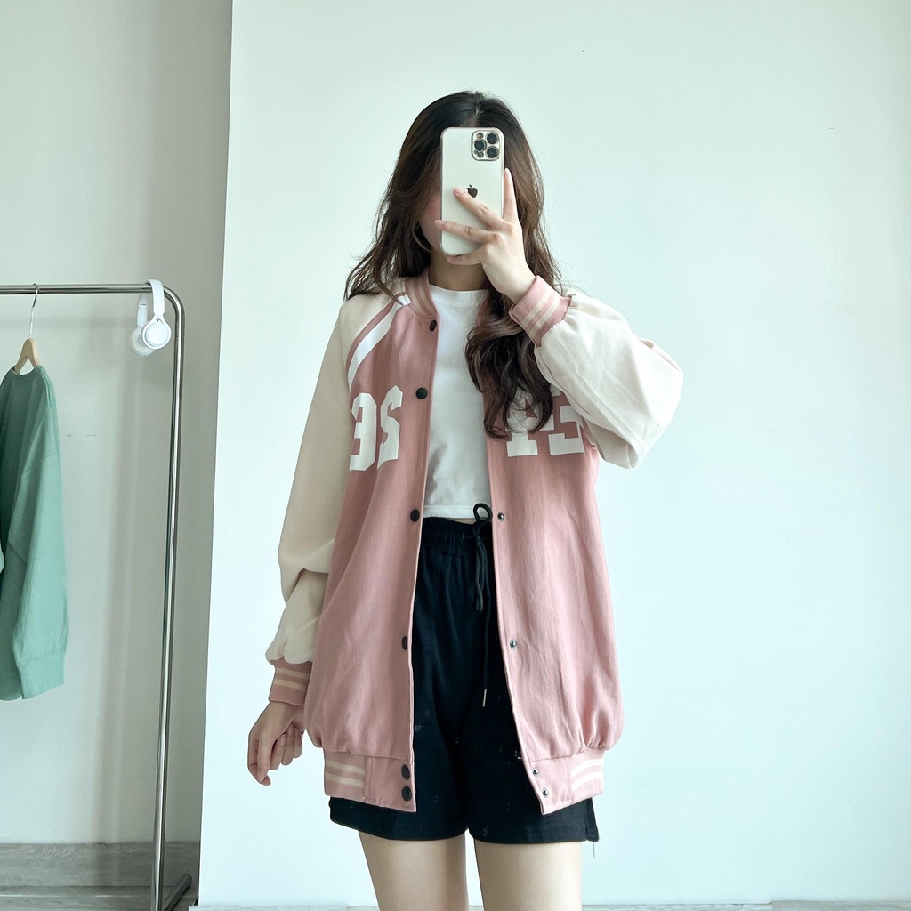 Áo khoác khoác boomber E4 nhiều màu thời trang nữ Miho house