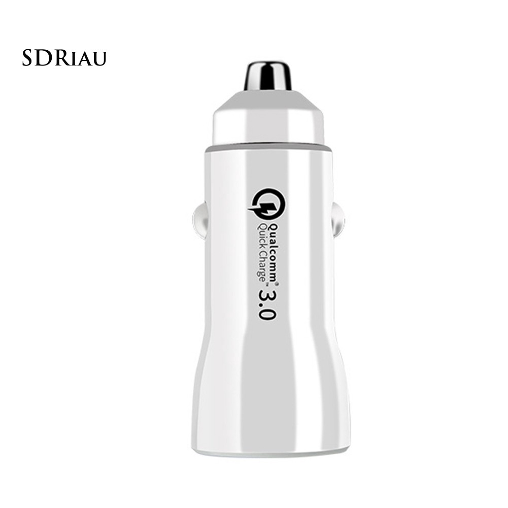 Tẩu sạc nhanh USB kép QC3.0 3.1A cho xe hơi chất lượng cao