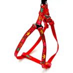 Đai xich ngực cho chó TRUSTIE  DOG HARNESS- CROWN (RED) (SMALL)