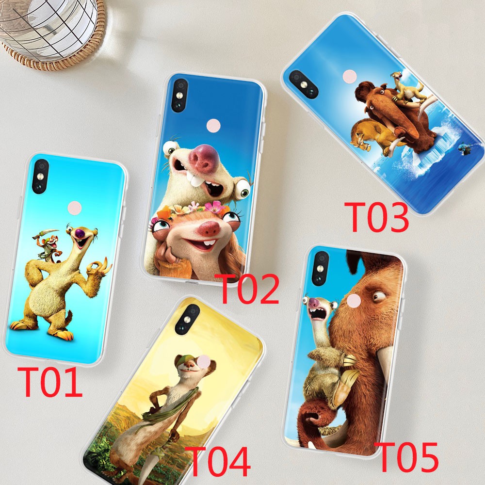 Ốp Điện Thoại Mềm Trong Suốt Hình Kỷ Băng Hà Gt139 Cho Iphone 8 7 6s 6 Plus 5 5s Se 5c 4 4s