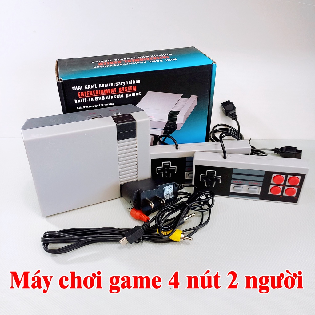 Máy chơi game 4 nút 2 người 620 trò