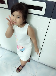 Đầm peppa pig 