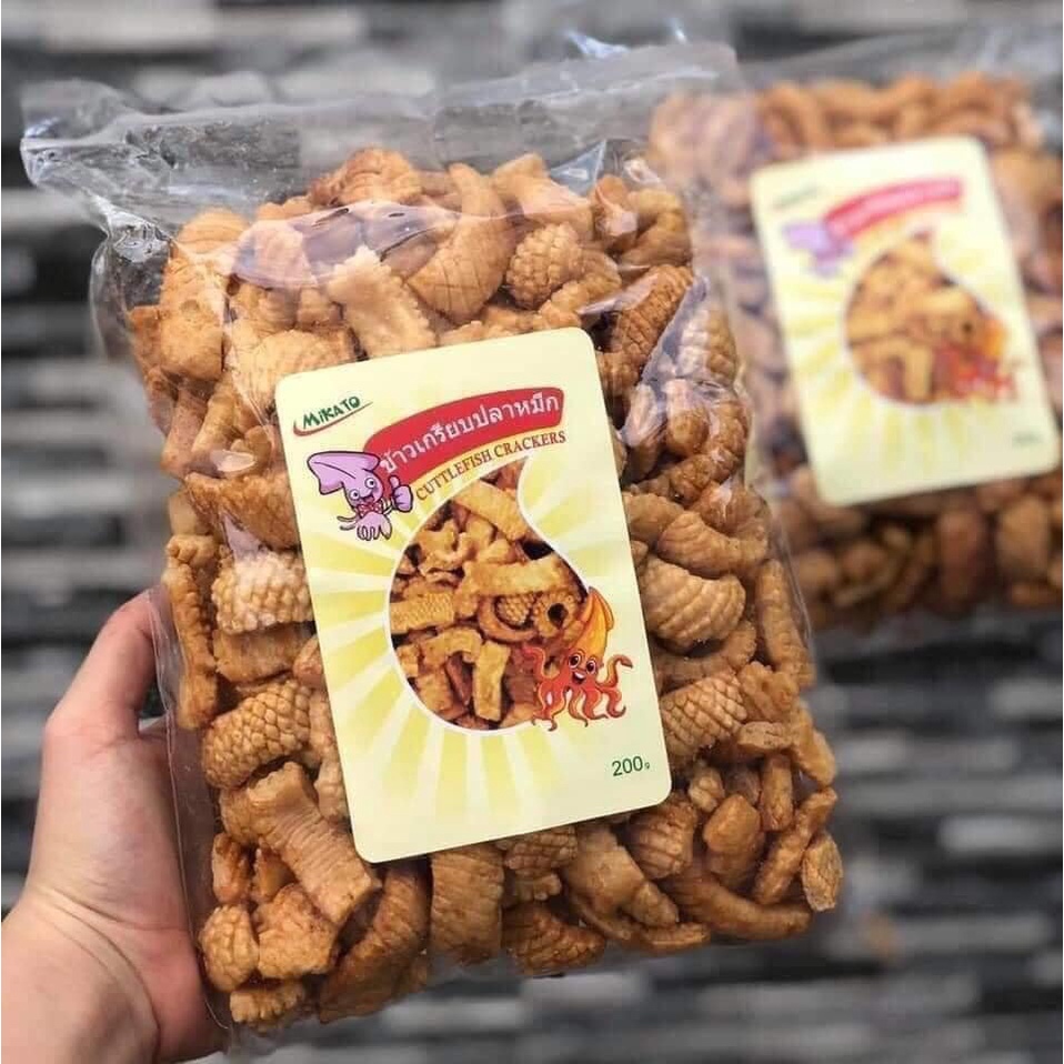 Combo 3 gói bim bim mực Thái Lan LHY FOOD