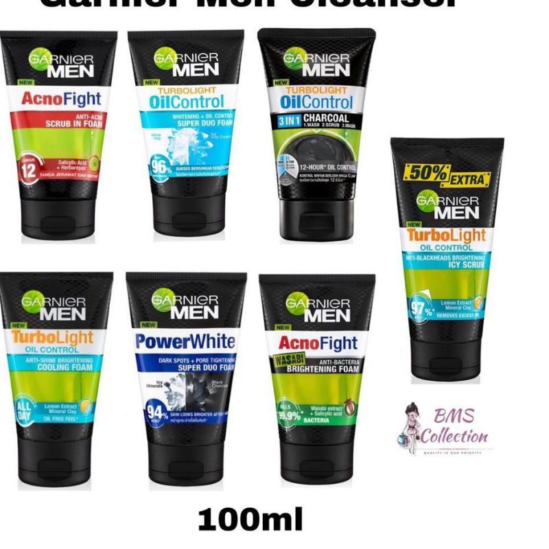 Sữa rửa mặt nam Garnier Men (100ml)