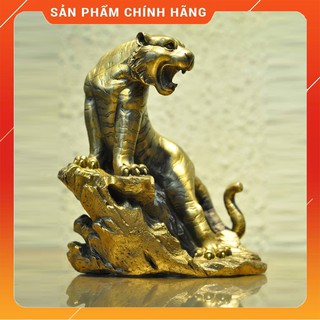 Tượng hổ bằng đồng nguyên chất, linh vật phong thủy, đồ đồng đông sơn