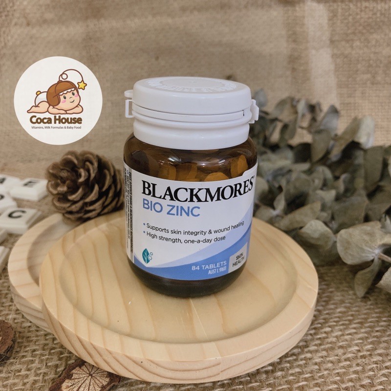 BLACKMORES BIO ZINC 84 VIÊN✅Hàng chính hãng, đủ bill và tem✅hỗ trợ giảm mụn, đẹp da