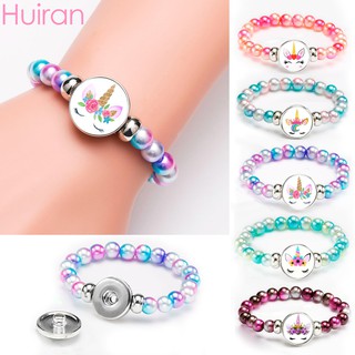 Vòng Tay Chuỗi Hạt Pha Lê Nhiều Màu Hình Kỳ Lân Cho Bé